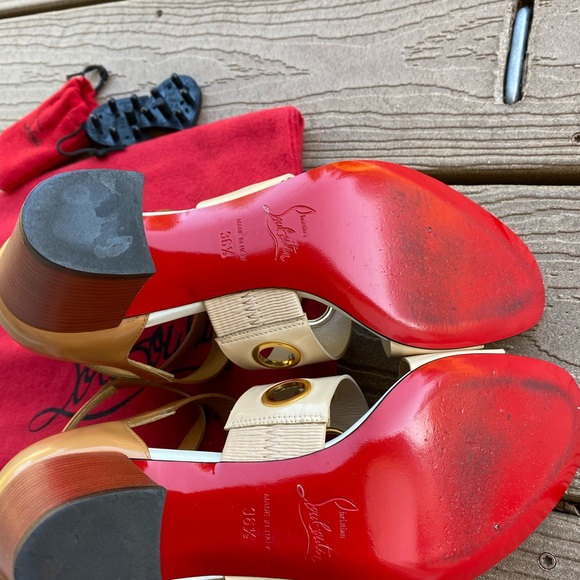 Christian Louboutin Scuba Sandal 70 Jazz Calf - Picture 5 of 16